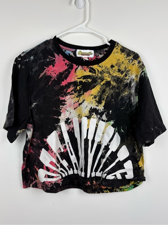 Dreamville Festival Tops - Dreamville Festival Tie-Dye Crop Tee XL EUC 100% Cotton Merch Psychedelic Chic